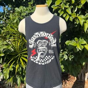 Gas Monkey Garage Black Tank Top